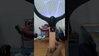 Mosquito racket Mosquito lamp and racket 2 in1 Type C charging [upl. by Atekahs]