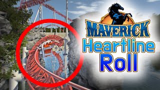 MAVERICK Heartline ROLL ver  Nolimits 2 Roller Coaster 4k 60fps 노리미츠 2 4K 60FPS [upl. by Aicelf918]