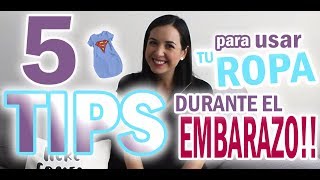 TIPS PARA UTILIZAR TU ROPA EN LOS PRIMEROS MESES DEL EMBARAZO [upl. by Vullo]