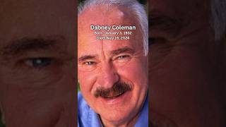 Dabney Coleman Appeared In Over 175 Films🕊️dabneycoleman actor fy fyp [upl. by Einahpetse]