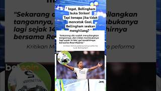 Bellingham bukanlah Striker 💀 bellingham football realmadrid [upl. by Keriann]