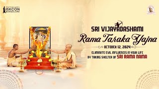 Sri Vijayadashami 2024  Rama Taraka Homa  ISKCON Bangalore [upl. by Iba]