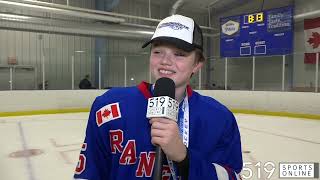 Under 16 AA Playoffs Game 3  London Jr Knights Green vs Kitchener Jr Rangers [upl. by Temme645]