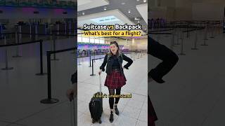 Suitcase vs Backpack What’s Best For a Flight [upl. by Cormac]