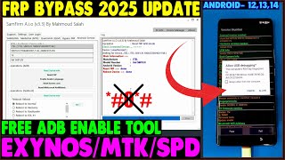 🔥 Finally FRP Bypass 202425  New ADB Enable Tool  Exynos MTK SPD Qualcomm FRP Unlockquot [upl. by Tyre]