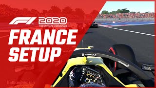 F1 2020 France Car Setup  Good RaceCareer Mode Setup [upl. by Sacci]