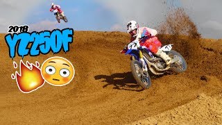 Ripping YZ250f Wide Open  Hits Monster TRIPLE [upl. by Zenda]