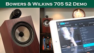 BampW 705 s2 Rocks Drums midbass demo [upl. by Ayak]