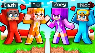 Nico’s CRUSH vs Cash’s CRUSH Bedwars Minecraft [upl. by Archle]