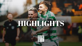 Highlights  Motherwell 03 Celtic  Celts on top with 30 Fir Park win [upl. by Anawik271]