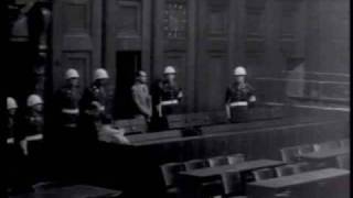 Nuremberg Defendants Enter [upl. by Ferrell]