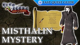 Misthalin Mystery Quest  OSRS Quality Quick Guide 2024 [upl. by Rashida905]