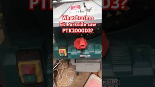 What Brushes fit Parkside PTK2000D3 saw powertools powertoolsrepairing parkside shorts [upl. by Isa217]