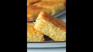 Moist and Delicious Coconut Cake  Easy No Flour No Butter Coconut Dessert shorts [upl. by Ayatnohs782]