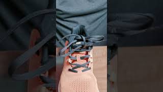 A Great Running Shoe Lacing Knot The Surgeons Shoelace Knot short [upl. by Earlie]