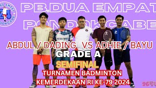 ABDUL DADING VS ADHIE BELLO  BAYU [upl. by Karolina]