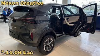 Tata Nexon Creative 2024  Nexon Creative Features amp Interior Price  Nexon RealLifeReview [upl. by Cartwell]