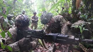 US amp Brunei Forces Joint Field Exercises Pahlawan Warrior 24 [upl. by Nisior323]