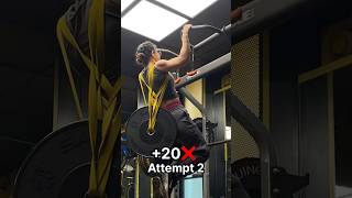 Weighted pull ups after 6 months motivation fitness pullups fyp gymmotivation success gym [upl. by Rhines]