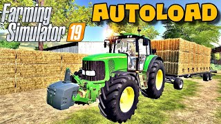 Farming simulator 2019  🚜 how to use autoload trailer [upl. by Isus]