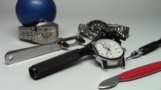 How to remove the back of a watch  Watch and Learn 22 [upl. by Waylin]