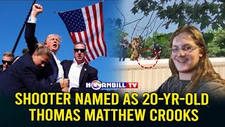 SHOOTER NAMED AS 20YROLD THOMAS MATTHEW CROOKS [upl. by Yahsal54]