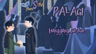 Palagi  TJ Monterde Lyrics ANTRs Version [upl. by Vargas15]