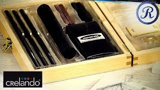 Crelando Charcoal Set  Sada kreslicích uhlů [upl. by Alic]