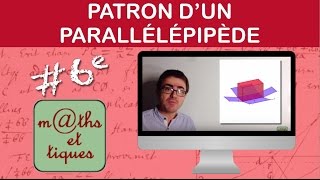 Fabriquer un patron dun pavé droit  Sixième [upl. by Ardisj503]