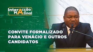 InteracçãoMatinal Convite Formalizado para Venácio e Outros Candidatos E agora [upl. by Eteragram]