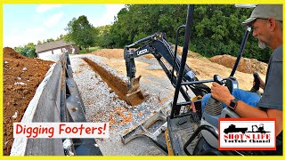 Building The Ultimate Garage  EPS 5  Digging Footers  Shots Life [upl. by Coppock]