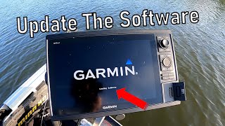 How to update the software on a Garmin Fish Finder [upl. by Alvy416]