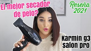 Vale la pena secador de pelocabello profesional Karmin G3 salon Pro RESEÑA Zulma Ibeth [upl. by Atenahs]