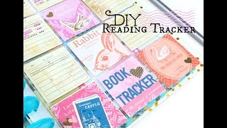 Free Printable  DIY Reading Tracker  Happy Planner Book Tracker [upl. by Adnohsak533]