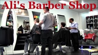 ✄ Ali and Benny at Work Alis New Barber Shop [upl. by Anitirhc269]