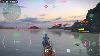 modern warships Sps f110 gameplay 01 [upl. by Oinotla]