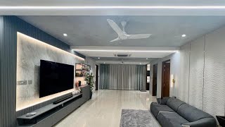 4BHK Premium Interiors at My Home Bhooja Hyderabad  Hafele Blum Glaks Kitchen  Techno Matt Italy [upl. by Moonier]