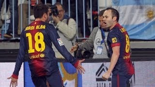 Málaga  Barcelona 24 All Goals amp Full Match Highlights 24012013 MALAGA 24 BARCA [upl. by Leicester]