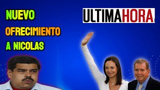 🔴👉​👉 ¡ÚLTIMA HORA CONOZCA El OFRECIMIENTO Que Le Hizo María Corina A Nicolás 👺👯 [upl. by Doggett224]