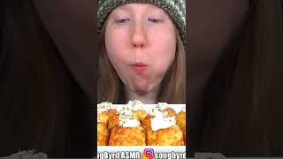 ASMR TAKOYAKI MUKBANG shorts [upl. by Ronyar741]