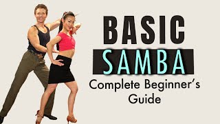 Basic Samba TOP TEN STEPS amp Routine [upl. by Onoitna347]