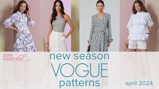 New Season Vogue Patterns  April 2024 [upl. by Ener]