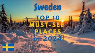 Swedens Hidden Gems Exposed Top 10 MUSTSEE Places in 2024 You Wont Believe [upl. by Lian441]