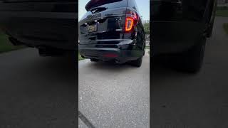 stock exhaust with PPE catless down pipes 13 explorer sport 35 ecoboost PPEdownpipe myridemywhip [upl. by Emoryt]