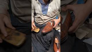 Leather shoe Making  Leather Shoes shoesfashion bespokeshoes shoes customshoes [upl. by Rahman122]