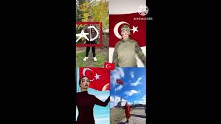 Turkish Flag Trend shorts edit türkiye flagtrend turkish [upl. by Nueoht]