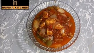 Chicken jalfrezi  jalfrezi  recipe by rufina kitchen [upl. by Ferrand157]