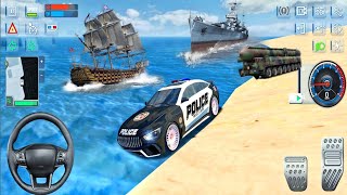 POLICE DRIVING GAME  police sim 2022  android gameplay  gamingvideos [upl. by Cyn893]