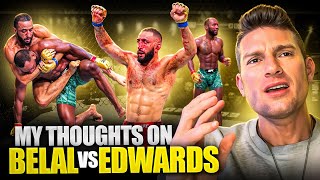 Belal Muhammad vs Leon Edwards Fight BREAKDOWN [upl. by Oicatsana]