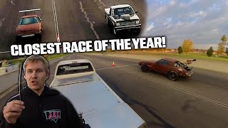 My Closest Race of the Year Back Side No Prep with the OG S10 [upl. by Annoel]